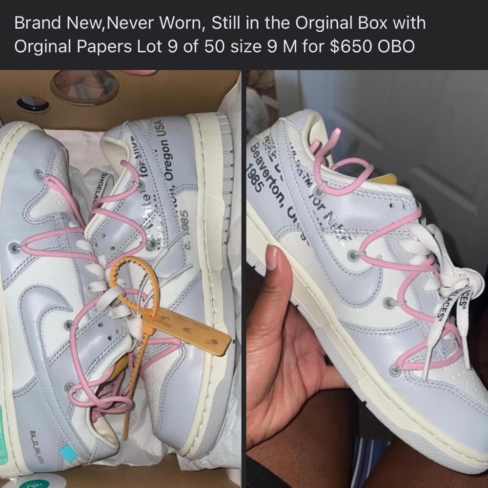 Off-White Dunks